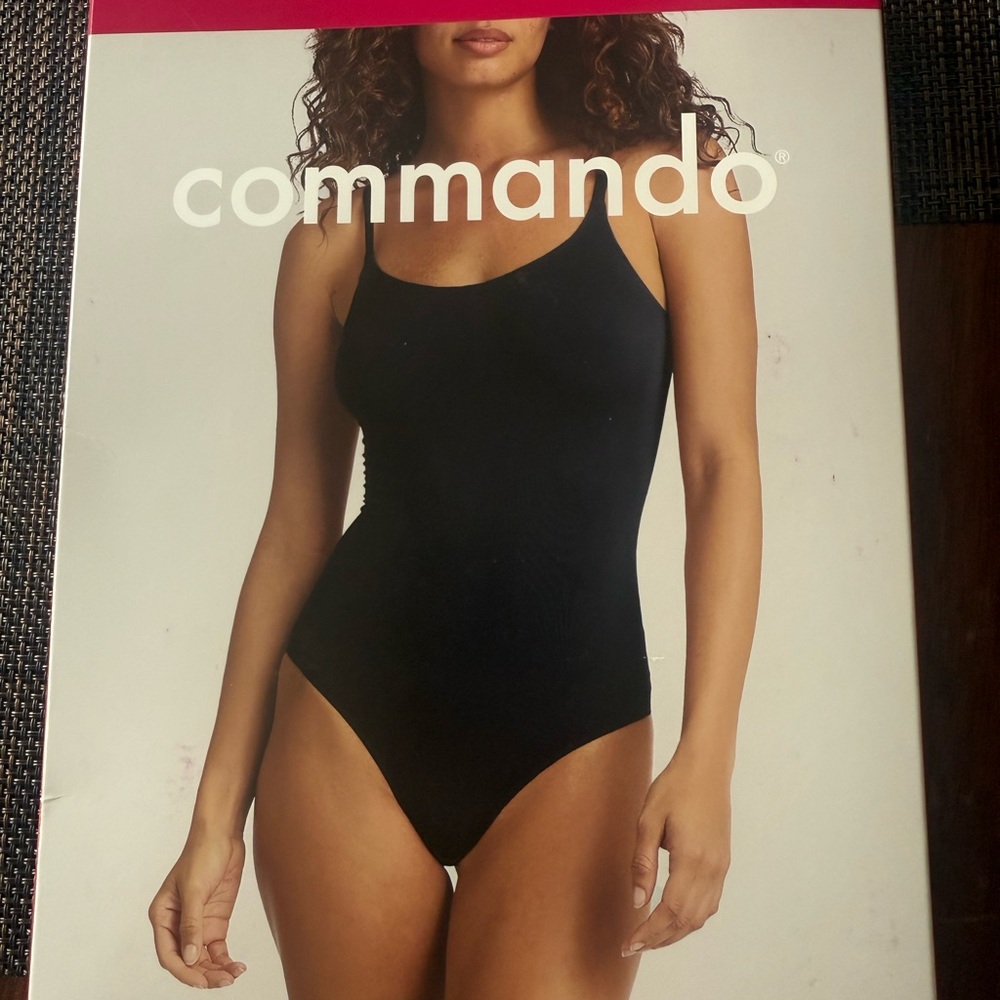 Commando Ballet Cami Bodysuit in Black